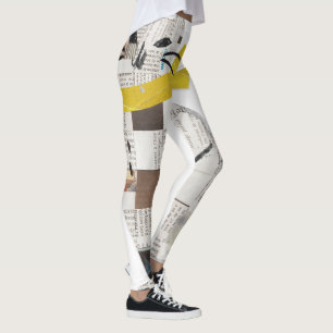 Zeitungskatze Leggings
