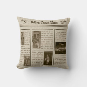 Zeitungskissen Kissen