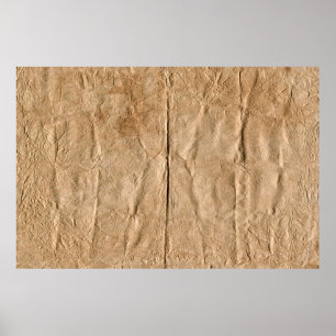 Zeitungsseiten alte Frau mystisch Poster