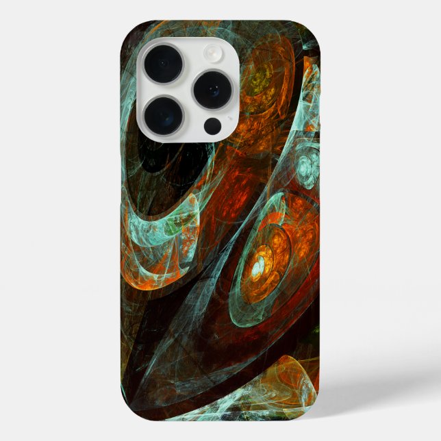 Zeitunterteilung Abstrakter Kunst Case-Mate iPhone Hülle (Rückseite)