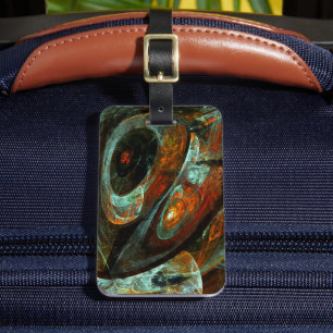 Zeitunterteilung Abstrakter Kunst Gepäckanhänger