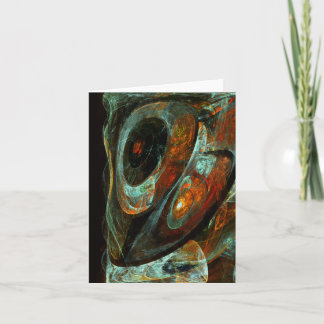 Zeitunterteilung Abstrakter Kunst Karte