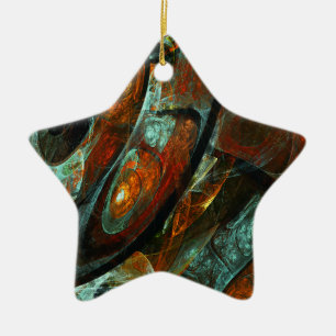 Zeitunterteilung Abstrakter Kunst Keramik Ornament