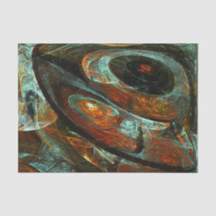 Zeitunterteilung Abstrakter Kunst Seidenpapier