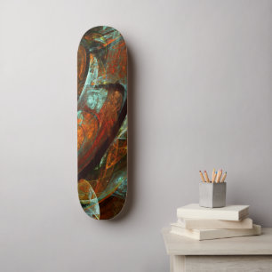 Zeitunterteilung Abstrakter Kunst Skateboard