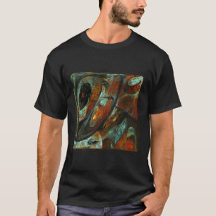 Zeitunterteilung Abstrakter Kunst T-Shirt