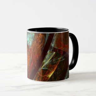 Zeitunterteilung Abstrakter Kunst Tasse