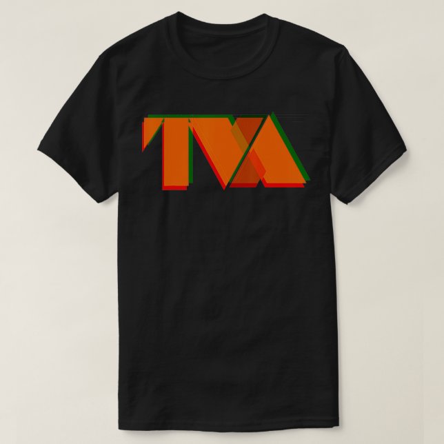 Zeitvariable (TVA), jetzt farbig T-Shirt (Design vorne)
