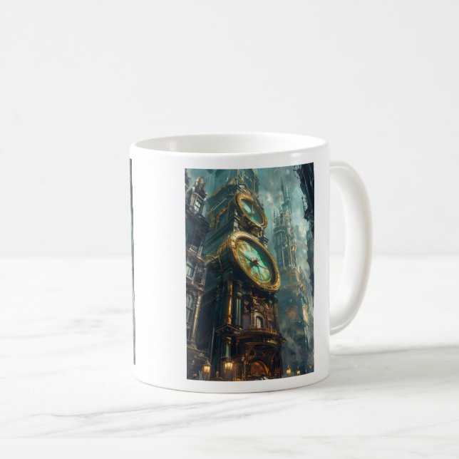 Zeitverlust Kaffeetasse (VorderseiteRechts)
