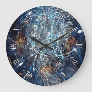  Zeitwahrnehmung Große Wanduhr