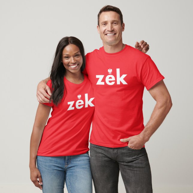 zek Polish Nachname Tshirt (Unisex)
