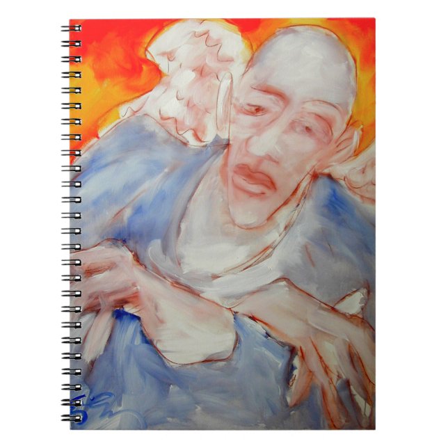 Zekiel Healing Angel Notebook Notizblock (Vorderseite)