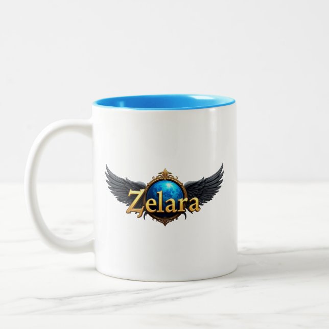 Zelara-Tasse Zweifarbige Tasse (Links)