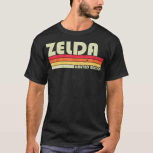 ZELDA Name Personalisiert Retro Vintage 80er 90s B T-Shirt