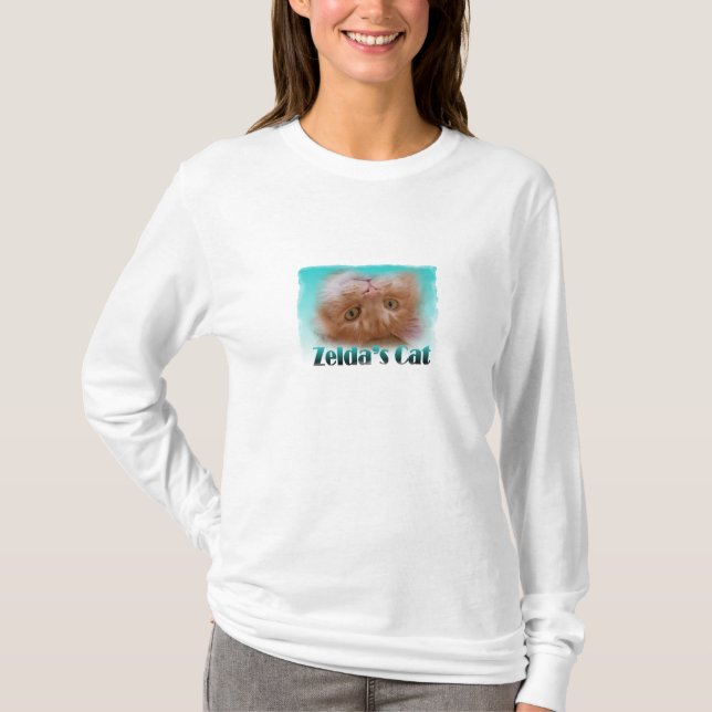Zeldas Katze T-Shirt (Vorderseite)