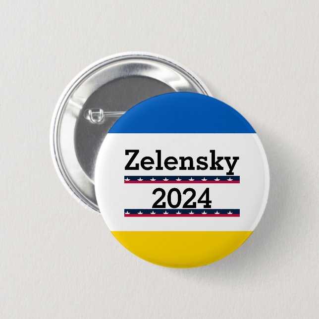 Zelensky 2024 Button (Vorne & Hinten)