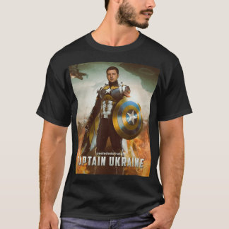 Zelensky Captain Ukraine Helden ukraine ukra unter T-Shirt