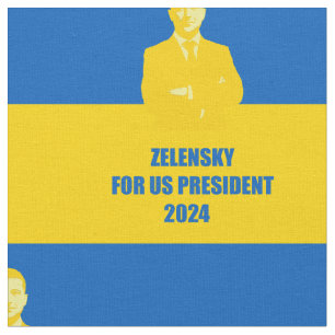 Zelensky für US-Präsident 2024 Der beste Kandidat  Stoff