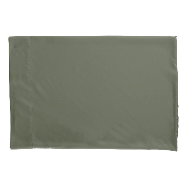 Zelensky Green Military Olive Drab Khaki Green Kissenbezug (Vorderseite)