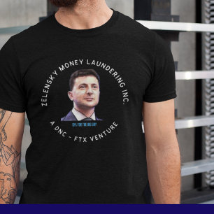 Zelensky Korruption T-Shirt Ukraine Geldwäsche