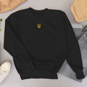 Zelensky-Ukraine-Präsident ukrainisches Gold-Emble Sweatshirt