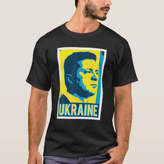 Zelensky - Ukraine T-Shirt (Vorderseite)