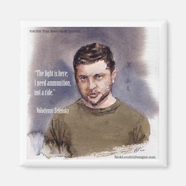 Zelensky, Wolodymir Magnet (Vorne)