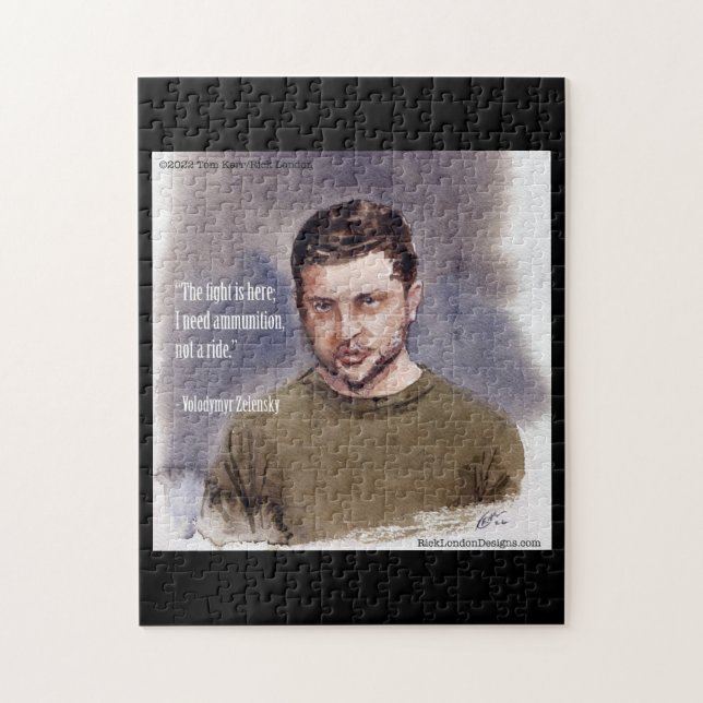 Zelensky, Wolodymir Puzzle (Vertikal)