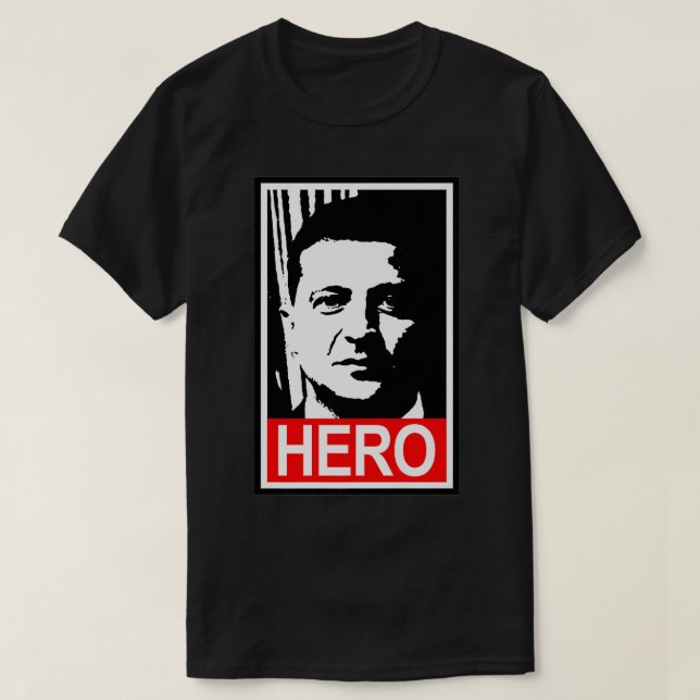 Zelenskyy Hero Präsident der Ukraine Premium T-Shirt (Design vorne)