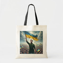 Zelenskyy Kundgebungen des ukrainischen Volkes Tragetasche