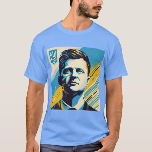 Zelenskyy Pop Art Art-Art-Portrait T-Shirt