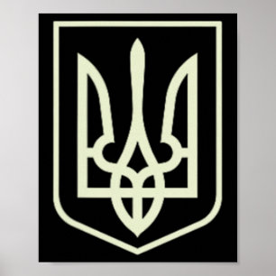 Zelenskyy Ukrainisches Armee-Shirt Ukraine Militär Poster