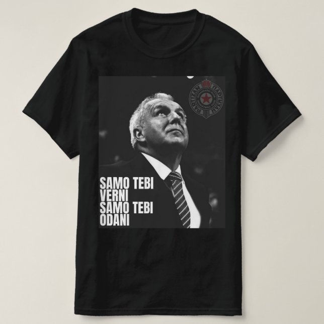 Zeljko Obradovic ZOC Partizan T-Shirt (Design vorne)