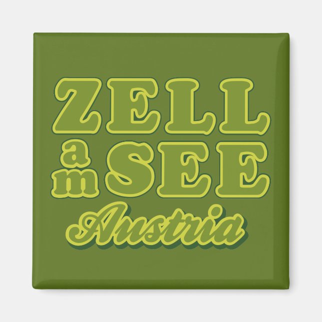 Zell am See Magnet (Vorne)