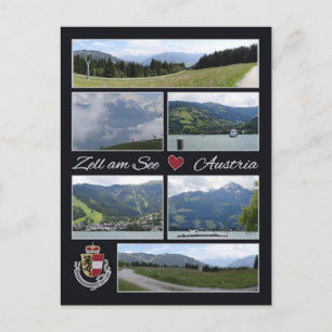 Zell am See, Österreich Postkarte