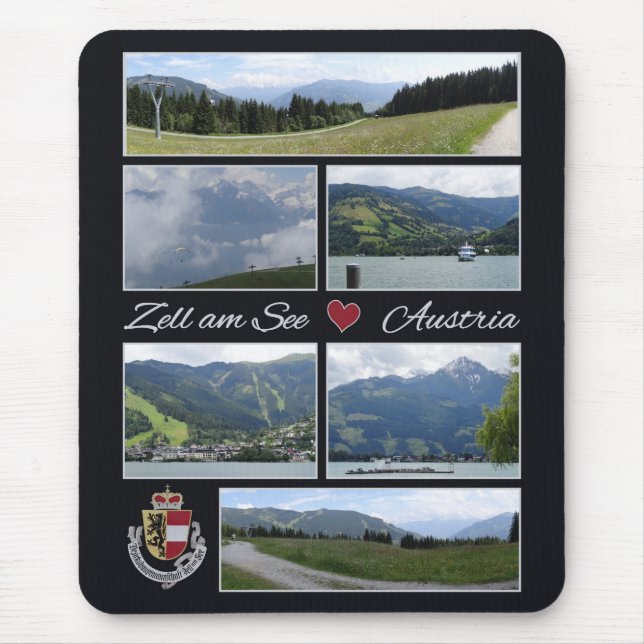 Zell morgens sehen, Österreich mousepad (Vorne)