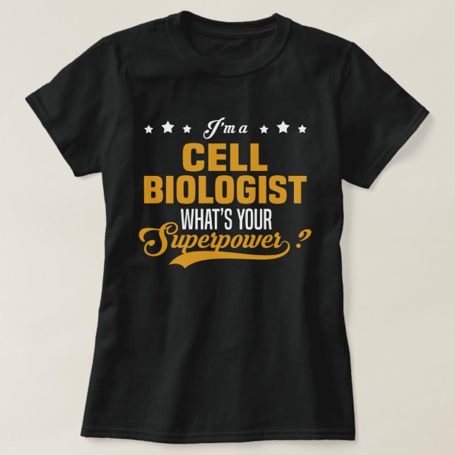 Zellbiologe T-Shirt (Design vorne)