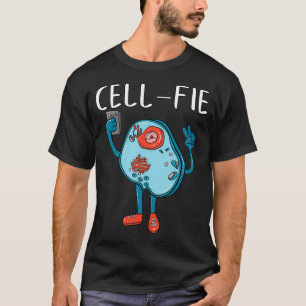 Zellbiologie Biologe Lehrerin Selfie T-Shirt
