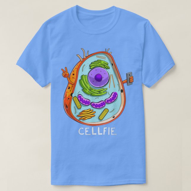 Zellbiologie-Shirt Zellbiologie T-Shirt (Design vorne)