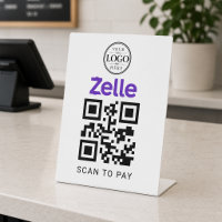 Zelle Scan-to-Pay-Tischdisplay