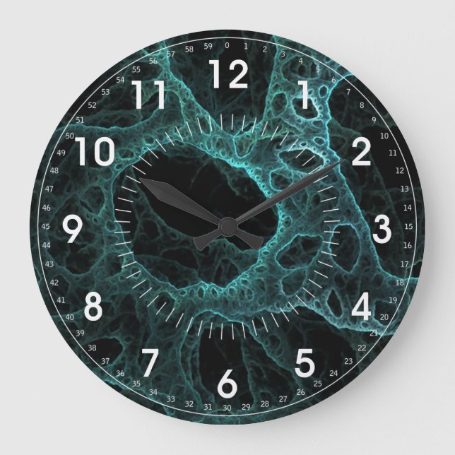 Zellen Große Wanduhr (Vorderseite)