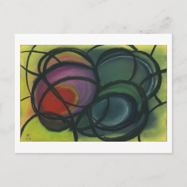 Zellen - Postkarte (Vorderseite)