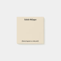 Zellen-Tapeten-klebrige Anmerkungen