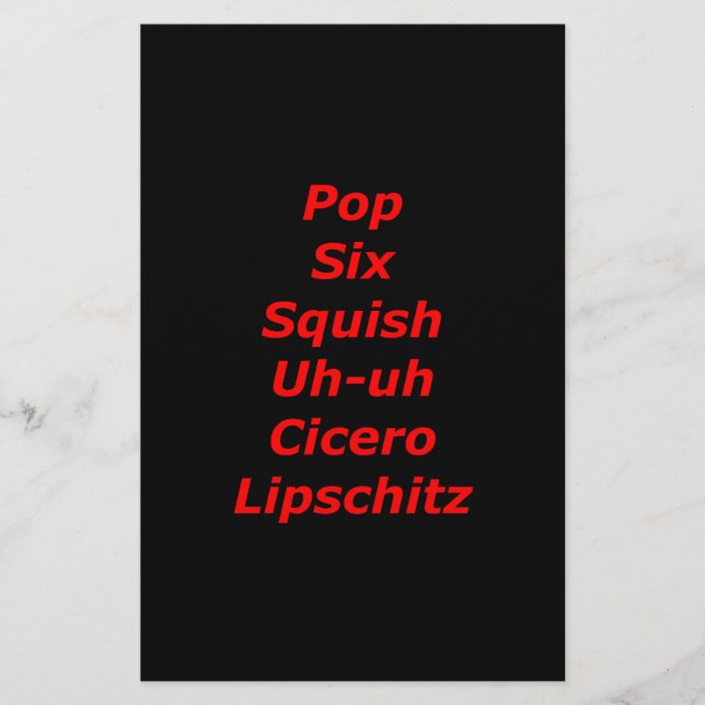 Zellenblock-Tango (Vorderseite)