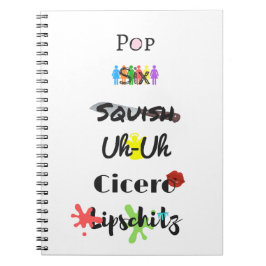 Zellenblock-Tango-Journal Notizblock