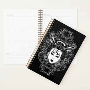 ZELLESTIAL MYSTICAL JAPANESE GEISHA SPIRIT AUF SCH PLANER