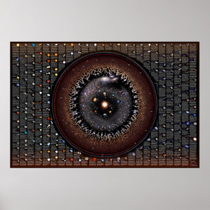 ZELLESTIAL ZOO - Astronomische Fauna erklärt Poster