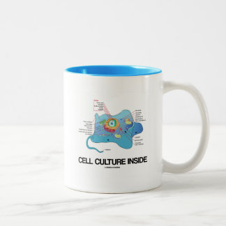 Zellkultur-Innere (Eukaryotic Zelle) Zweifarbige Tasse