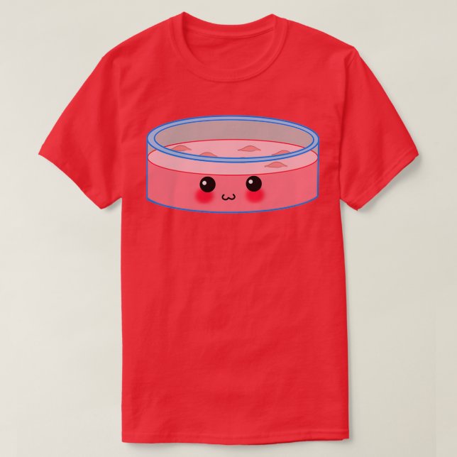 Zellkultur Petri Dish T-Shirt (Design vorne)