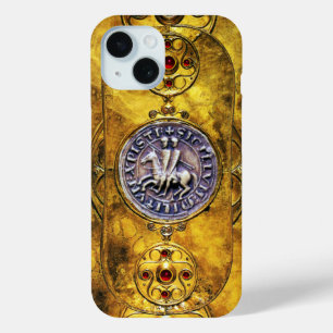 ZELLSCHIEELE MIT SIEGEL DER NÄCHTE TEMPLAR iPhone 15 HÜLLE